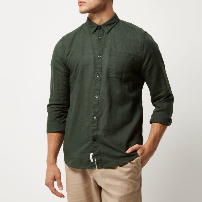 Green dress shirt mens near me