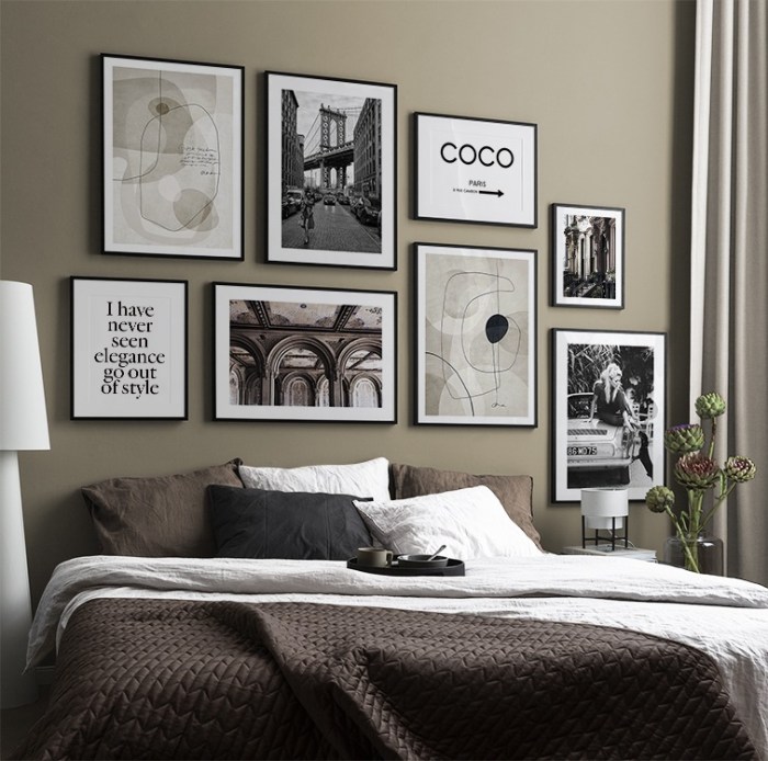 How to decorate room with posters