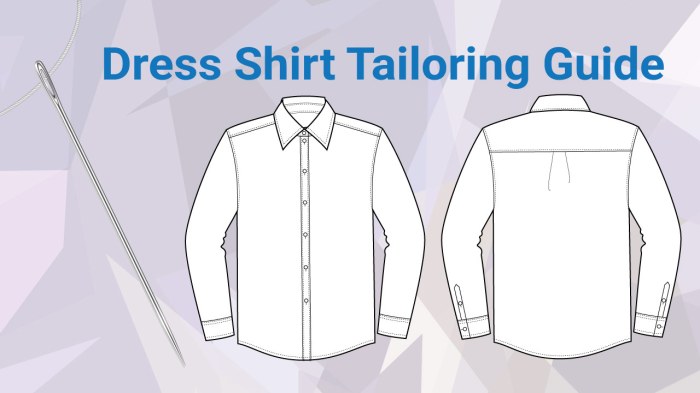 How to tailor mens dress shirt