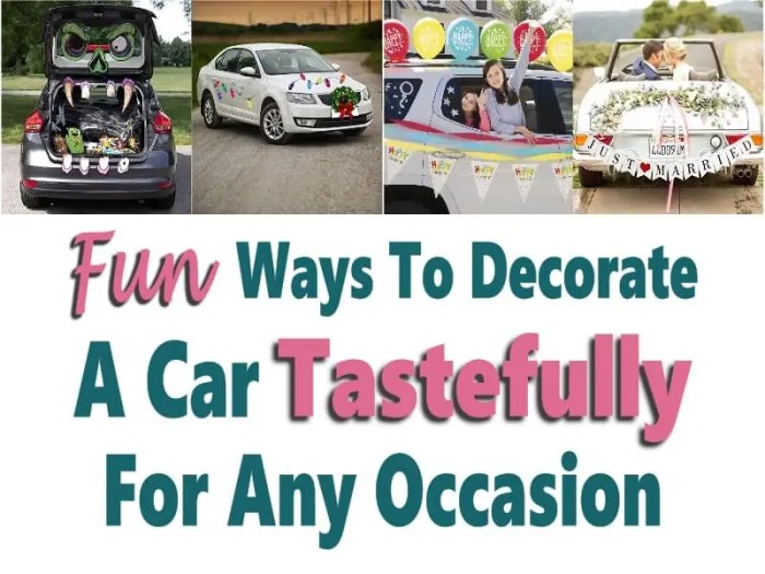 What to use on car windows to decorate