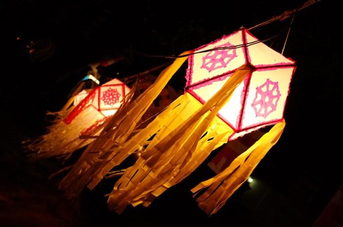 How to make vesak decoration