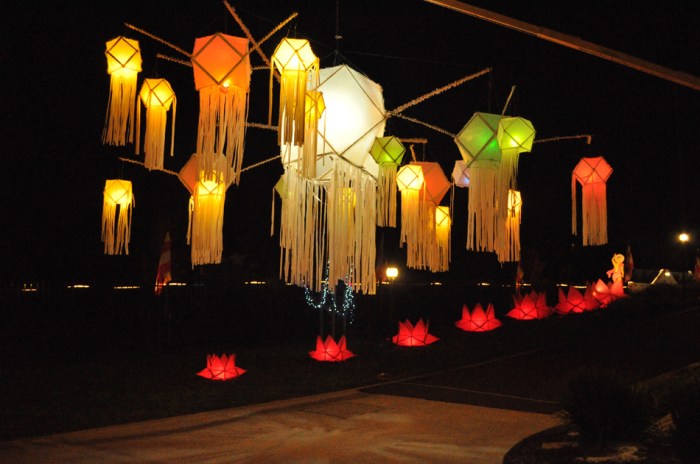 How to make vesak decoration