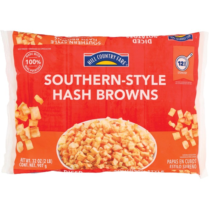 How to cook frozen southern style hash browns