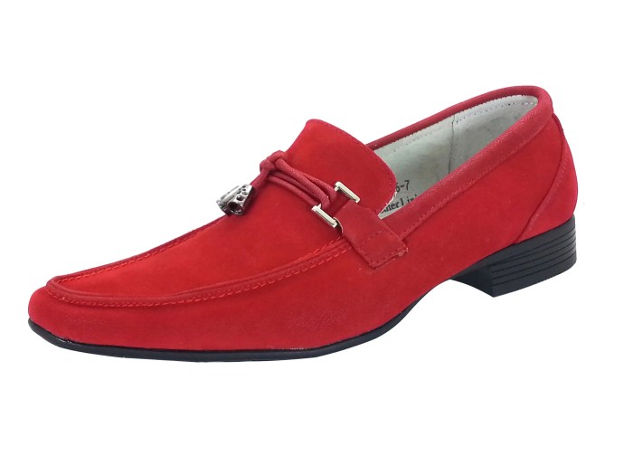 Shoes men loafers velvet dress italian red wedding buckle strap style size mens detail formal prom sale choose board