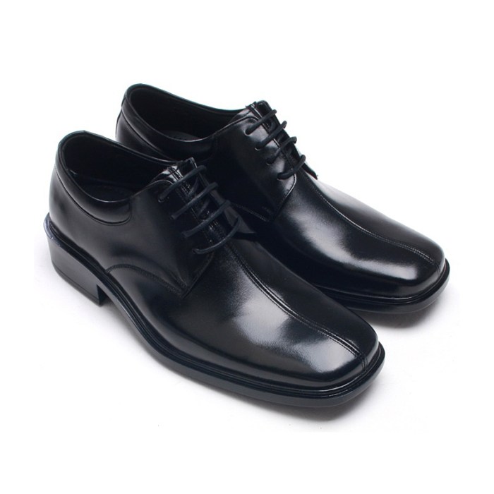 Mens size 7.5 black dress shoes