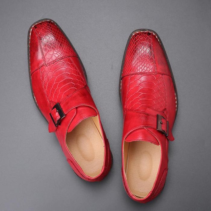 Red dress shoes mens near me